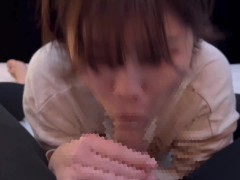 ち〇ぽの匂いに興奮する彼女の鼻コキとのど輪締めフェラでごっくん♡ - Screenshot 11 of 16 - Japanese Blowjob