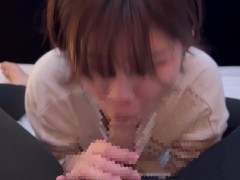 ち〇ぽの匂いに興奮する彼女の鼻コキとのど輪締めフェラでごっくん♡ - Screenshot 13 of 16 - 鼻コキ