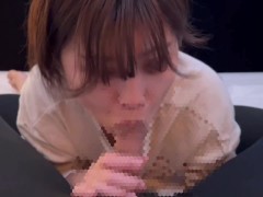 ち〇ぽの匂いに興奮する彼女の鼻コキとのど輪締めフェラでごっくん♡ - Screenshot 15 of 16 - Smell