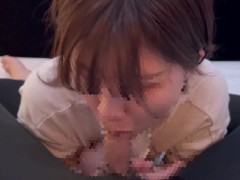 ち〇ぽの匂いに興奮する彼女の鼻コキとのど輪締めフェラでごっくん♡ - Screenshot 5 of 16 - Smell