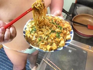 cuisine, asian, big ass, ぽっちゃり