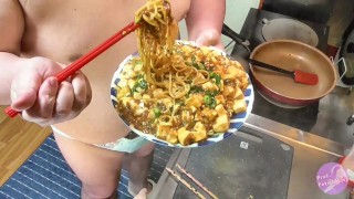 [Prof_FetihsMass] Rustig aan Japans eten! [mapo doufu noedels]