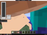 Jenny and Rupli fuck in Minecraft