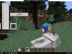 Video Jenny and Rupli fuck in Minecraft
