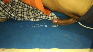 Peaceful Rubbing on DOOR MAT with Soft Moaning - CumBlush