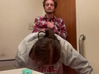 He made me Cum twice with his Roommates in the next Room!