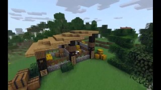 Come costruire una stalla facile in Minecraft