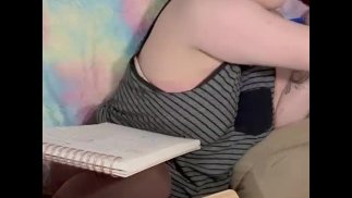 wanna go smoke? have a little smoke break with a chubby, big titty milf.