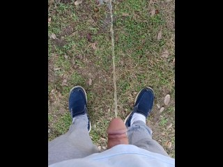 Backyard Pissing