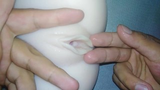 El cuerpo perfecto de llega al orgasmo mmm - muñeca sexual