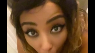 She begged to suck my dick.  Cock balls in ALL