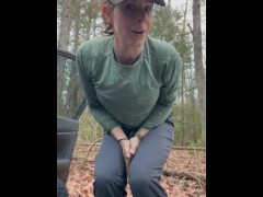 Video Changing & Pissing After My Hike
