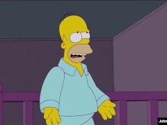 Video The Simpsons Homer fucks Marge's tight pussy 2o23