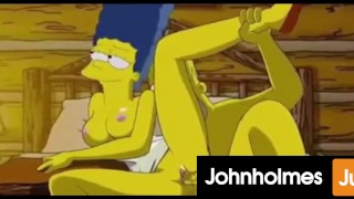 Los Simpsons Snow Sexo En Cabaña 2o23