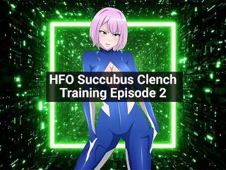 hentai, clench, succubus, clenching