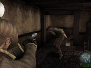 polla, uncensored, pussy, resident evil 4