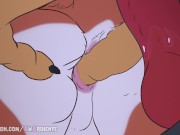 Preview 5 of Gay Furry Animated Hotel Staircase Sex TEASER
