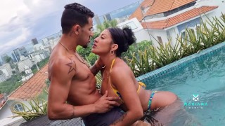 Mariana Martix Fucked In An Outdoor Jacuzzi In Brazil Shh Watch Out For The Neighbors
