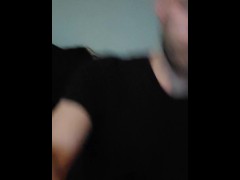 Daddys big dick cums in your sweet little pussy. Cumshot creampie