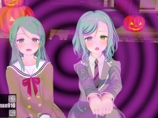 R18【HMV】Sayo Hikawa Hina Hikawa 【bang Dream!】
