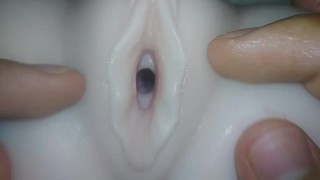 Massive Dripping Pussy - Post College Orgasm - Sex Doll