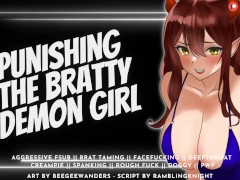 Taming the Bratty Demon With Your Big Cock || Audio Roleplay