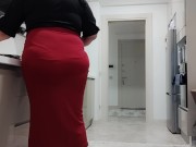 Preview 2 of my beautiful arab stepmom, she shows me her beautiful bbw body