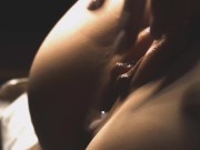 Preview 3 of 4K She masturbated until she flowed, and then I filled her with cum to the top