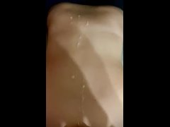Slowmotion BIG cum on back my girlfriend ❤️