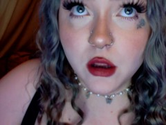 Watch my throat while I burp in your Face