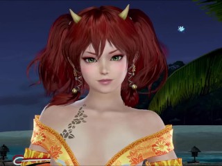 Dead or Alive Xtreme Venus Vacation Kanna Brocade of Dawn new Years Mod Fanservice Appreciation