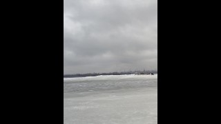 Une promenade sur la glace