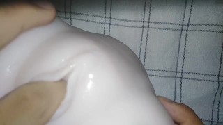 Hot Creamy Pussy Begging To Cum Before All The Juice Comes Out - Sex Doll