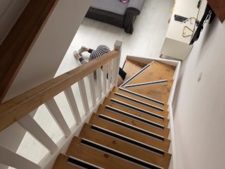 StepSister Is Stuck Again! She Fell Into The Trap Set By Her Stepbrother And He Fucked Her Creampei