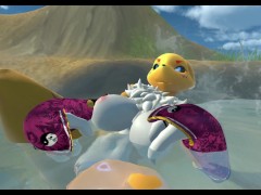 A Rena Playing With Her Pussy in a Waterfall - Screenshot 13 of 16 - Anime