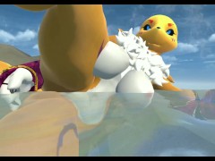 A Rena Playing With Her Pussy in a Waterfall - Screenshot 2 of 16 - Butt