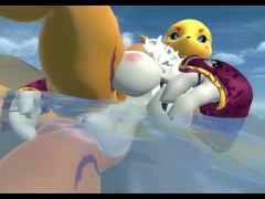 A Rena Playing With Her Pussy in a Waterfall - Screenshot 3 of 16 - Anime