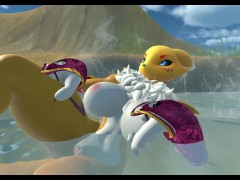 A Rena Playing With Her Pussy in a Waterfall - Screenshot 8 of 16 - Anime