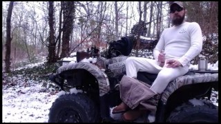 Snowy Day Jackoff