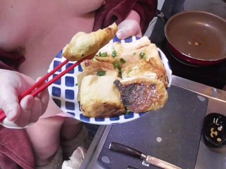 [Prof_FetihsMass] Tenha Calma com a Comida Japonesa! [tofu Frito Recheado]