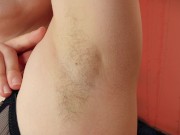 Preview 6 of hairy armpits humiliation - female domination FemDom POV video- hot Mistress Arya Grander dirty talk