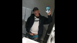 Jerking off at hotel