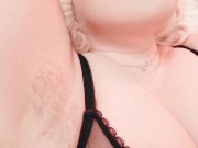 Preview 5 of Hairy ArmPits Sexy FemDom POV video - Arya Grander - teasing and humiliation clip