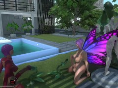 Dream Lands pt1 Futa Fantasy Milking Horsecock dick growth