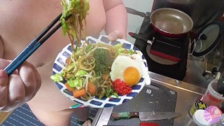 [Prof_FetihsMass] Tenha calma com a comida japonesa! [soba frita]