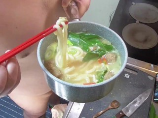 【Prof_FetihsMass】 take it Easy Japanese Food! [煮込みうどん]