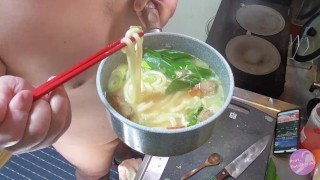 [Prof_FetihsMass] Rustig aan Japans eten! [udon stoofpot samen]