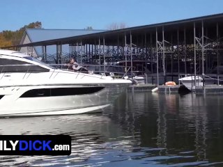 Step Dads Jax Thirio & Dalton Riley Take Turns Pounding Their Twink Step Sons On A Boat - FamilyDick screenshot number 1
