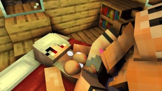 GeorgeNotFound se divertindo com Sophia Minecraft Survival