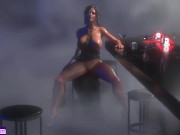 Preview 6 of (4K) Woman in evening dress rides a man with a cock hard and cum inside |3D Hentai Animations|P101